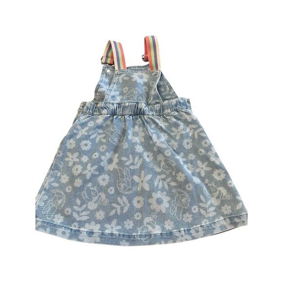 Disney Minnie Mouse & Daisy Duck Toddler Denim Dress 3T New - Picture 2 of 5